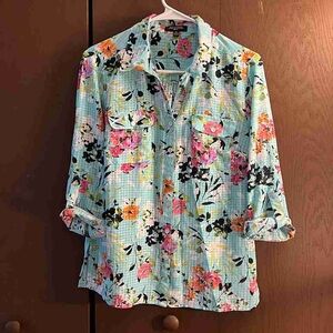 Floral Women's Top - Multicolor